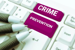 Community members supporting youth violence prevention efforts.
